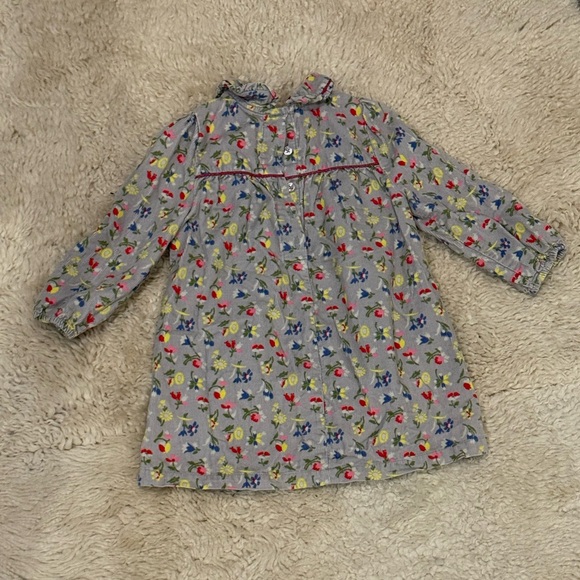 Baby Boden Pink Floral Dress - Picture 2 of 4